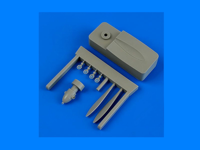 QB72498 I-153 propeller "A" w/tool 1/72